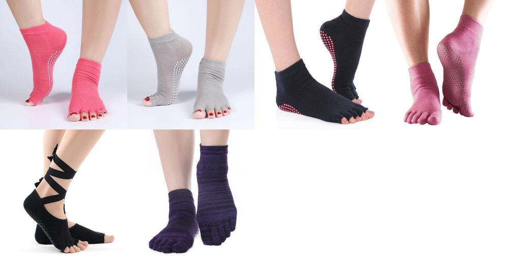 toe yoga socks